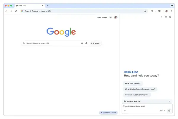 Google Chrome muốn “lướt web thay bạn” với AI